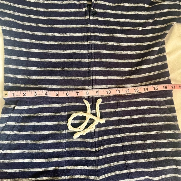 Marine Layer Terrycloth Navy / White Striped Romper! - Picture 10 of 10